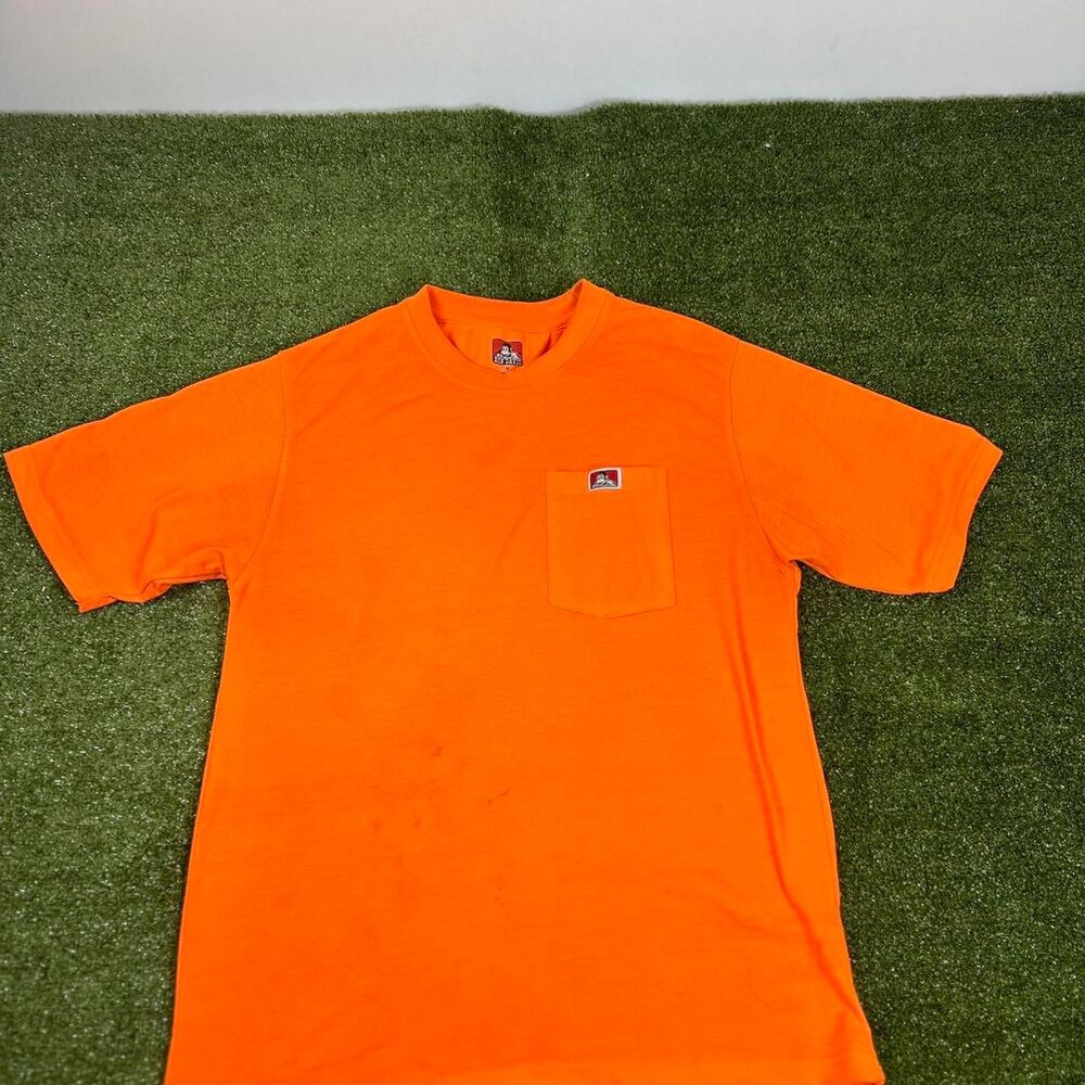 Ben-davis Men's Orange T-shirt